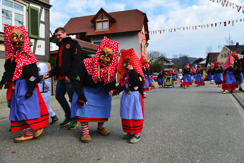 Brauchtum schwäbisch alemannische Fastnacht