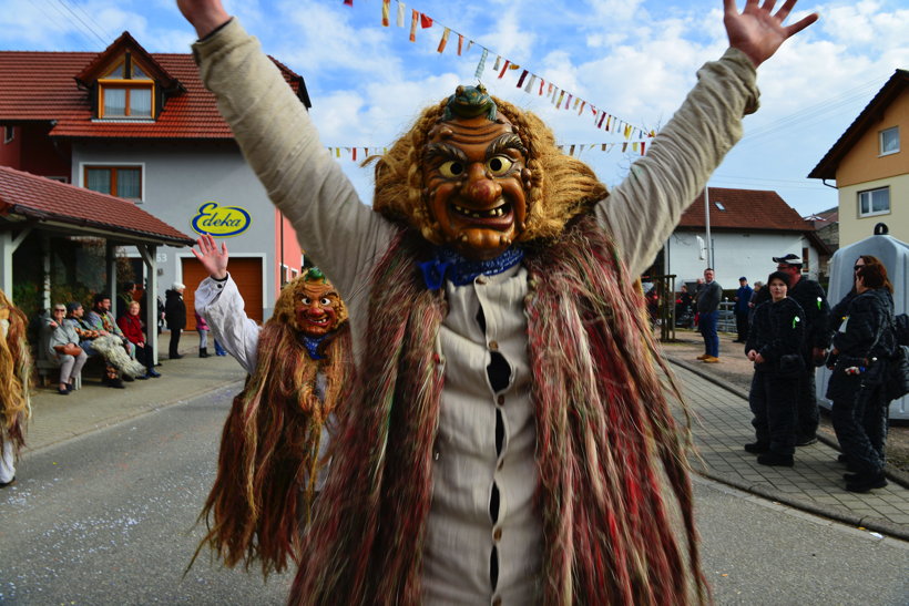 Brauchtum schwäbisch alemannische Fastnacht