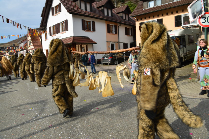 Brauchtum schwäbisch alemannische Fastnacht