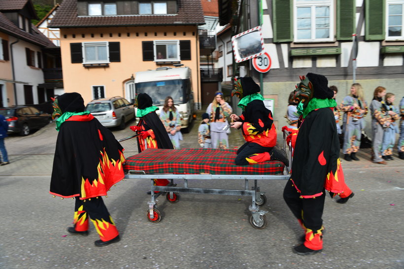 Brauchtum schwäbisch alemannische Fastnacht