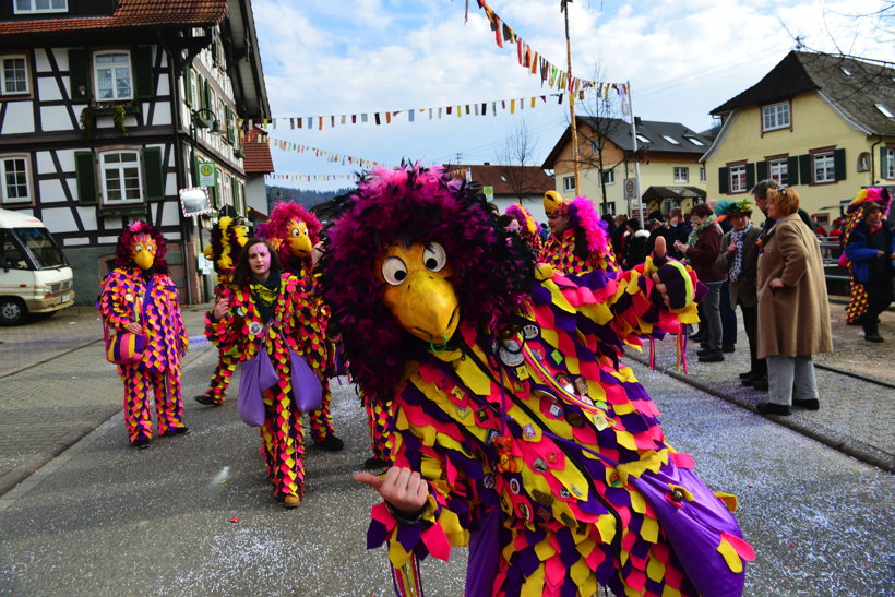 Brauchtum schwäbisch alemannische Fastnacht