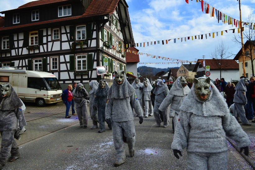 Brauchtum schwäbisch alemannische Fastnacht