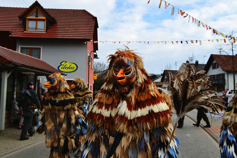 Brauchtum schwäbisch alemannische Fastnacht