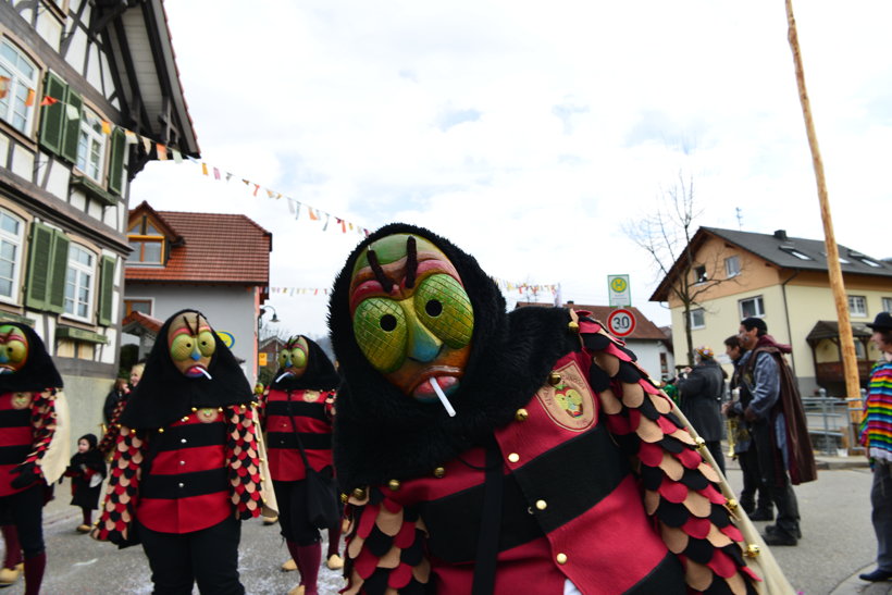 Brauchtum schwäbisch alemannische Fastnacht