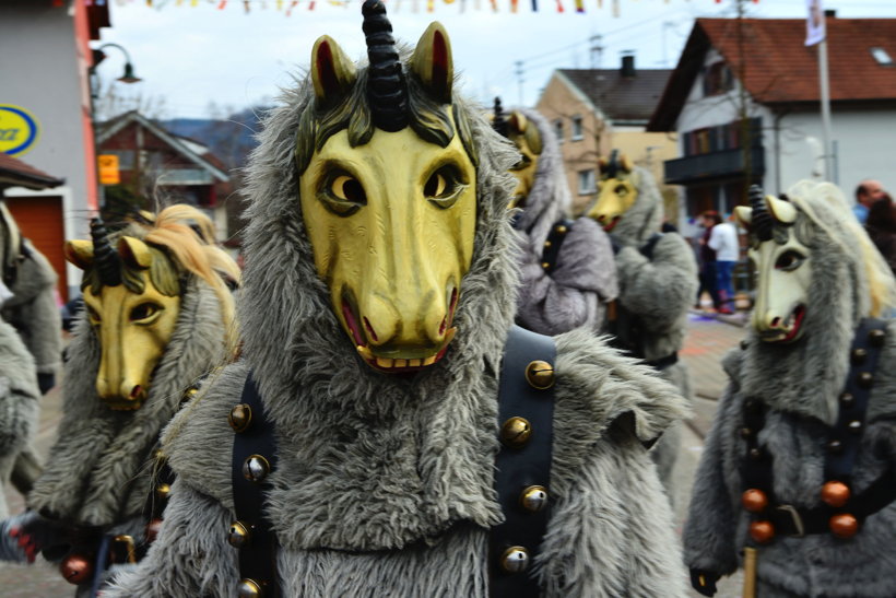 Brauchtum schwäbisch alemannische Fastnacht