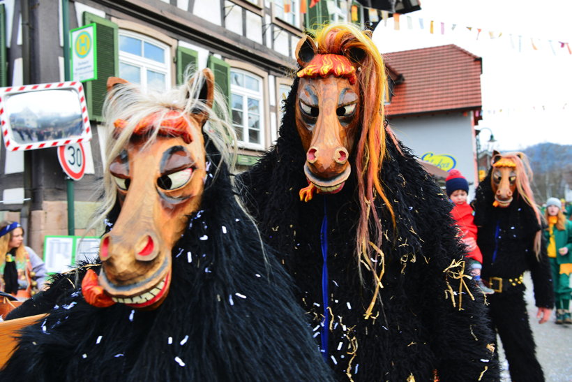 Brauchtum schwäbisch alemannische Fastnacht