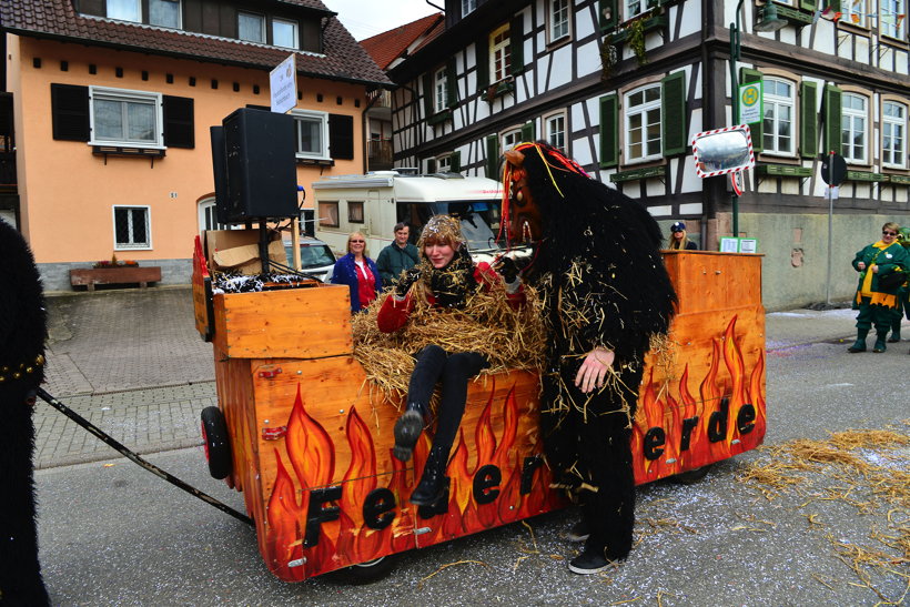 Brauchtum schwäbisch alemannische Fastnacht