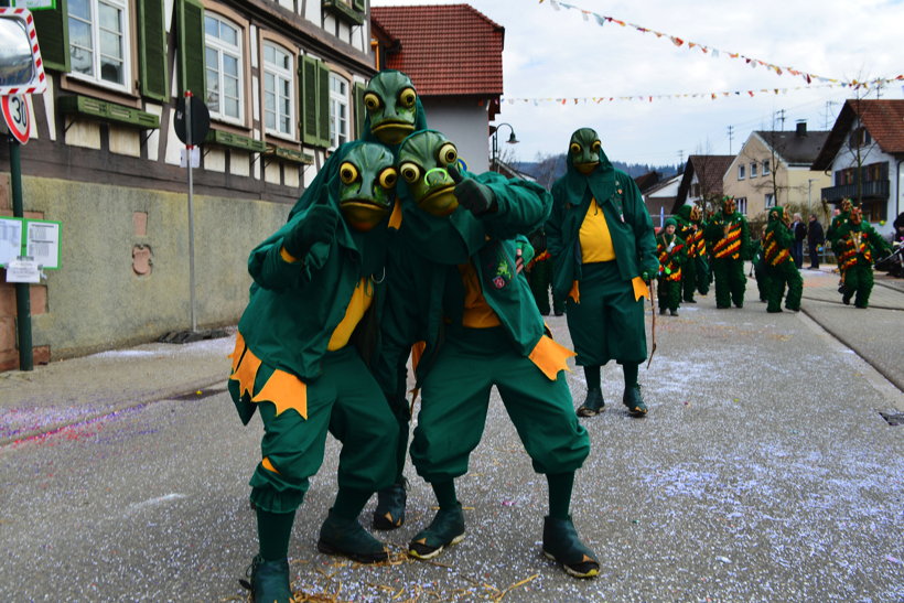 Brauchtum schwäbisch alemannische Fastnacht