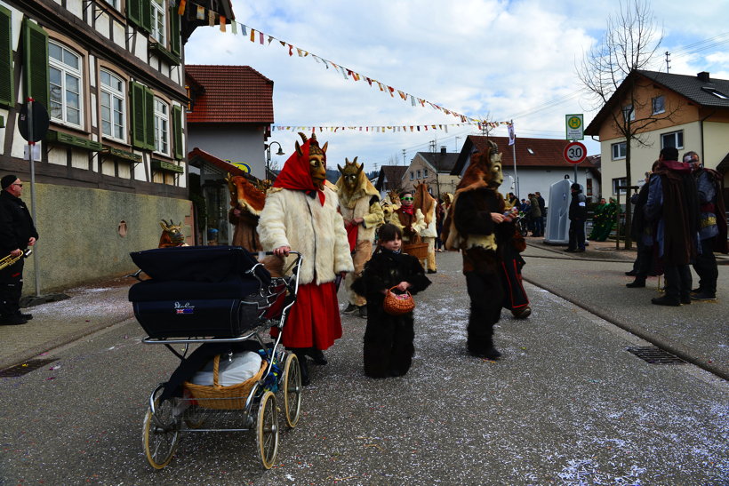 Brauchtum schwäbisch alemannische Fastnacht