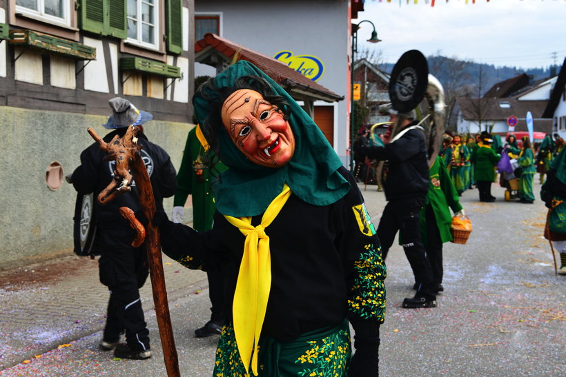 Brauchtum schwäbisch alemannische Fastnacht