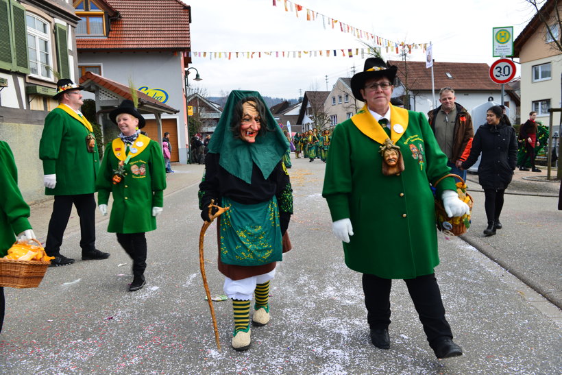 Brauchtum schwäbisch alemannische Fastnacht