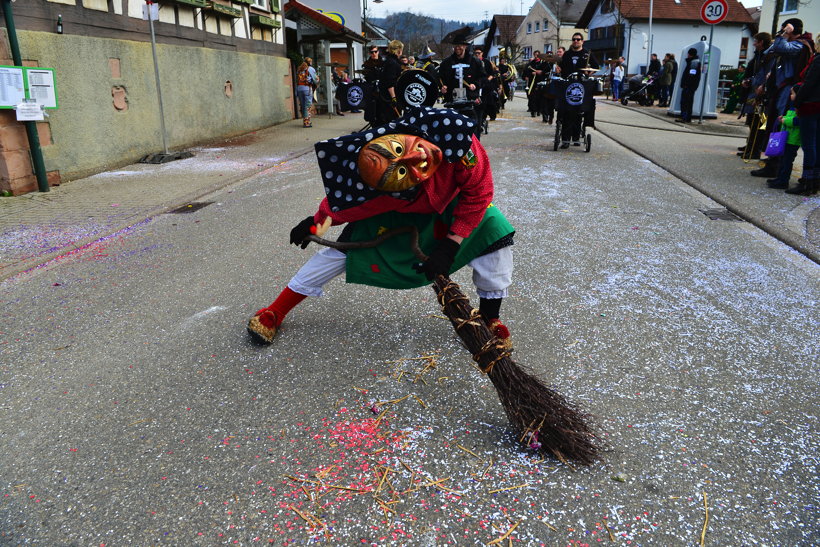 Brauchtum schwäbisch alemannische Fastnacht