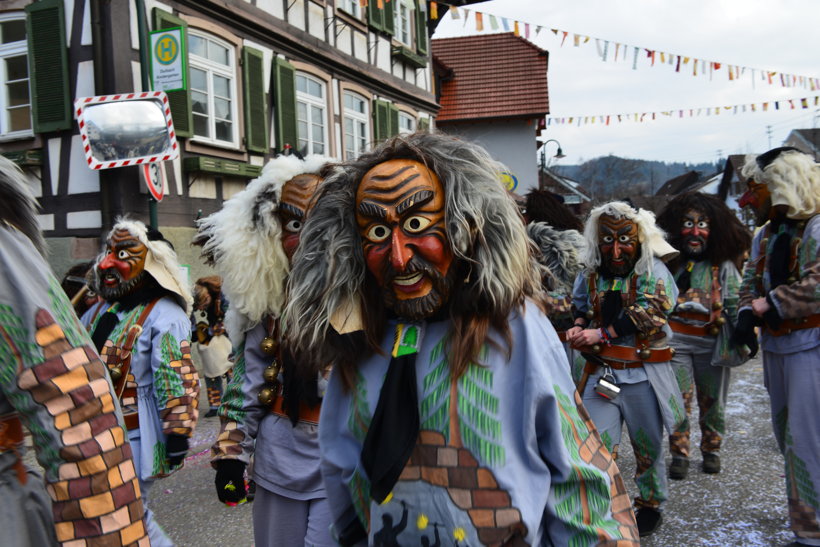 Brauchtum schwäbisch alemannische Fastnacht