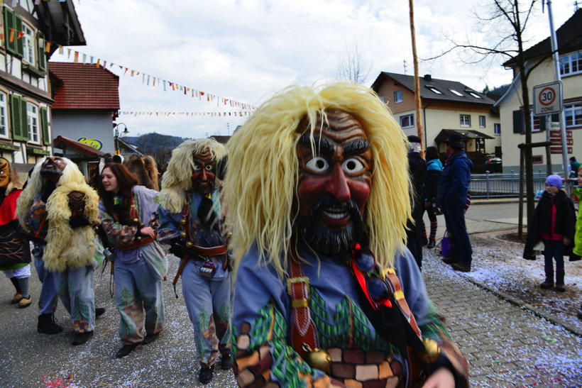 Brauchtum schwäbisch alemannische Fastnacht