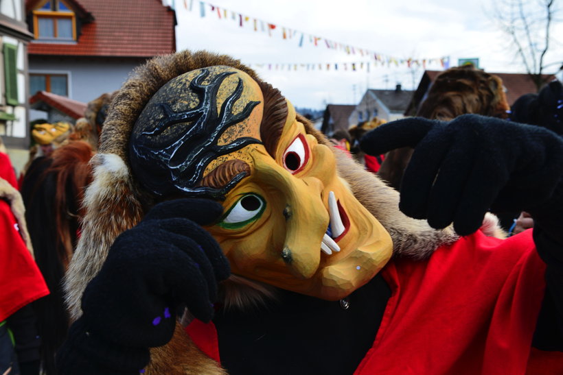 Brauchtum schwäbisch alemannische Fastnacht