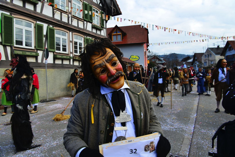 Brauchtum schwäbisch alemannische Fastnacht