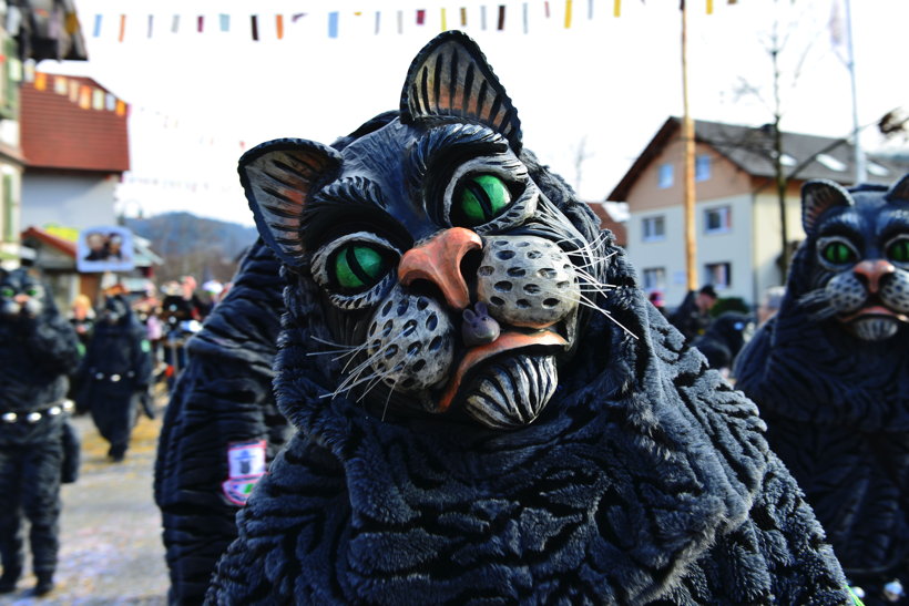 Brauchtum schwäbisch alemannische Fastnacht