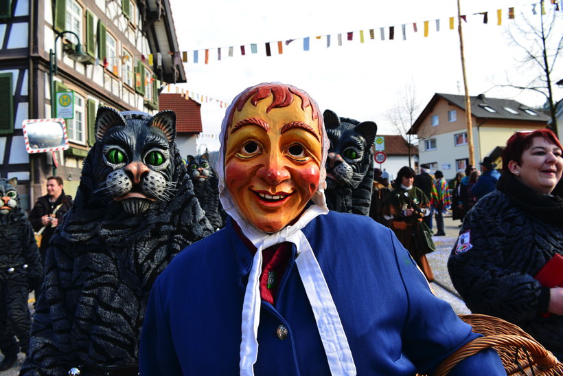 Brauchtum schwäbisch alemannische Fastnacht