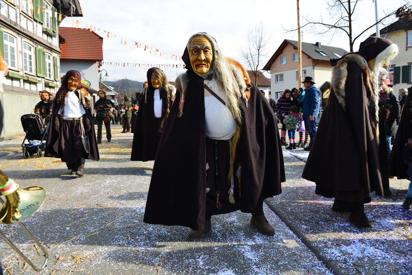 Brauchtum schwäbisch alemannische Fastnacht