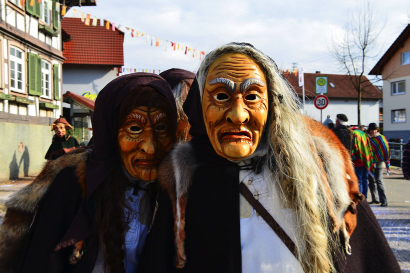 Brauchtum schwäbisch alemannische Fastnacht