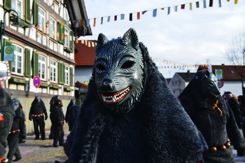 Brauchtum schwäbisch alemannische Fastnacht