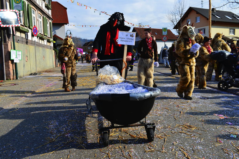 Brauchtum schwäbisch alemannische Fastnacht