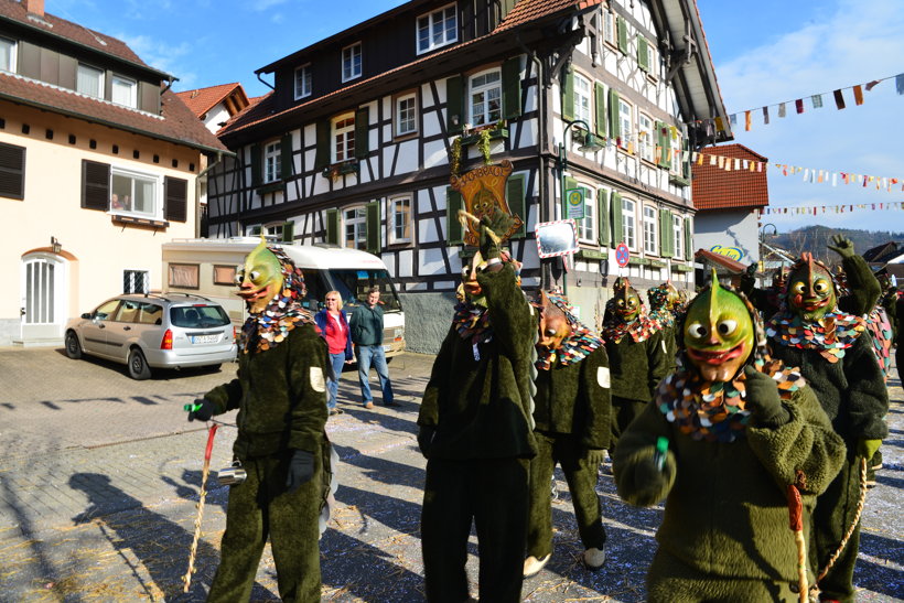 Brauchtum schwäbisch alemannische Fastnacht