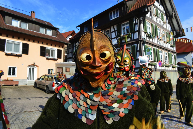 Brauchtum schwäbisch alemannische Fastnacht