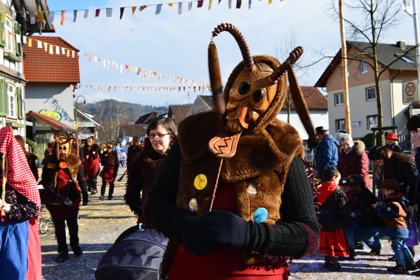 Brauchtum schwäbisch alemannische Fastnacht