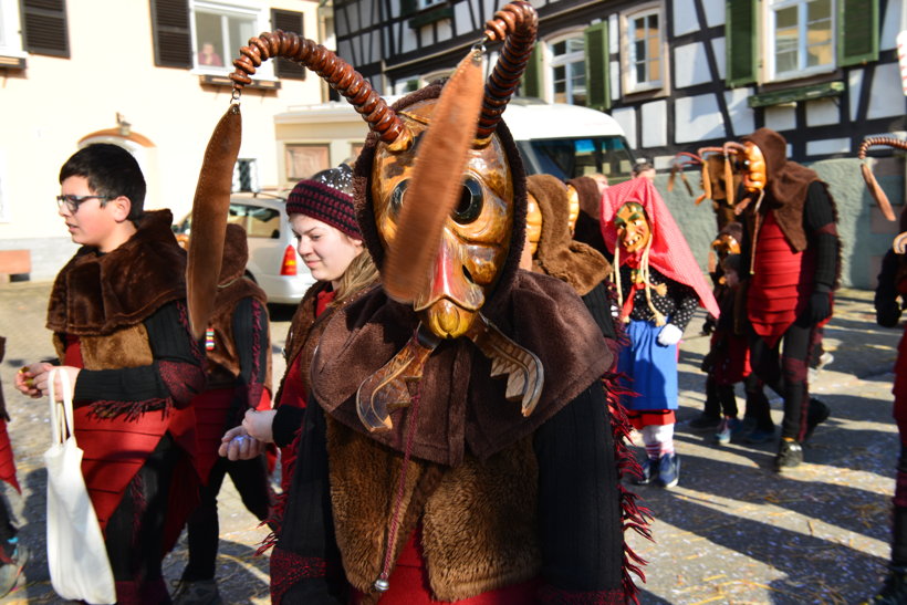 Brauchtum schwäbisch alemannische Fastnacht