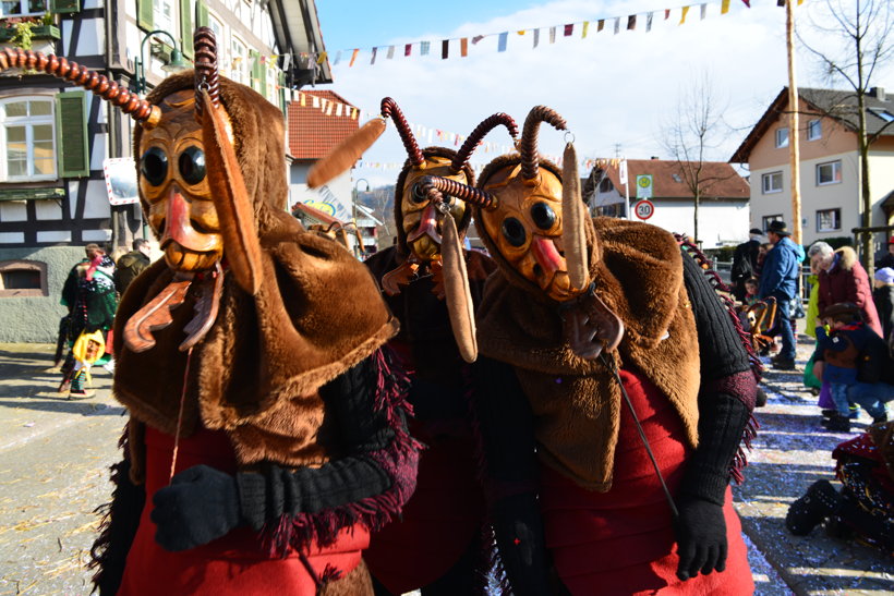 Brauchtum schwäbisch alemannische Fastnacht