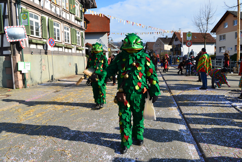 Brauchtum schwäbisch alemannische Fastnacht