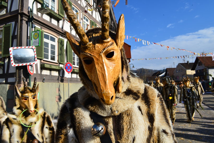 Brauchtum schwäbisch alemannische Fastnacht