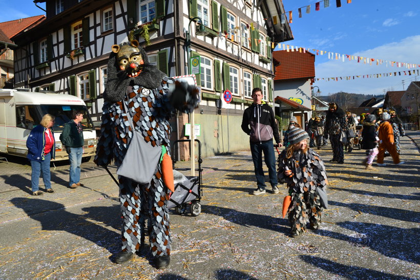 Brauchtum schwäbisch alemannische Fastnacht