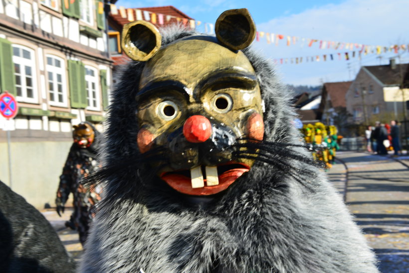 Brauchtum schwäbisch alemannische Fastnacht