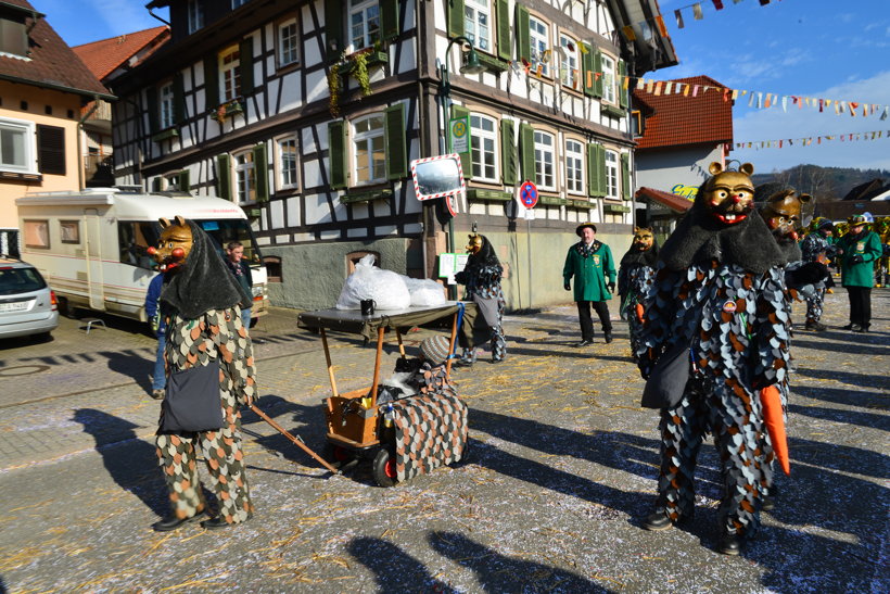 Brauchtum schwäbisch alemannische Fastnacht