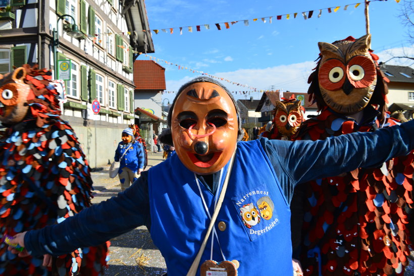 Brauchtum schwäbisch alemannische Fastnacht