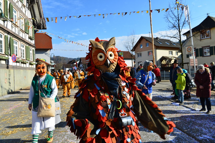 Brauchtum schwäbisch alemannische Fastnacht