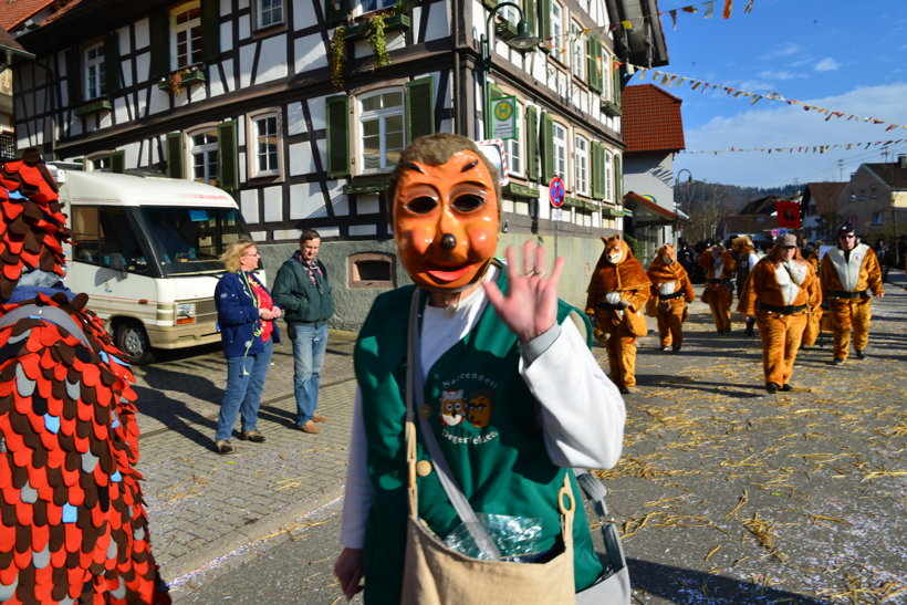 Brauchtum schwäbisch alemannische Fastnacht