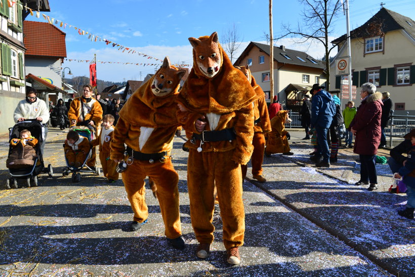 Brauchtum schwäbisch alemannische Fastnacht