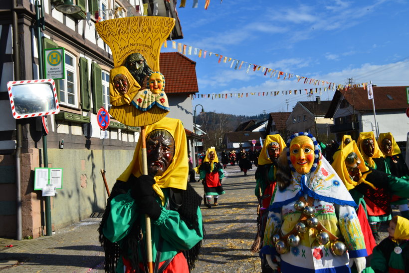 Brauchtum schwäbisch alemannische Fastnacht