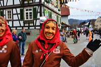 Brauchtum schwäbisch alemannische Fastnacht