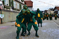 Brauchtum schwäbisch alemannische Fastnacht