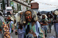 Brauchtum schwäbisch alemannische Fastnacht