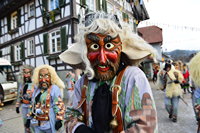 Brauchtum schwäbisch alemannische Fastnacht