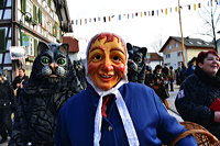 Brauchtum schwäbisch alemannische Fastnacht