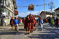 Brauchtum schwäbisch alemannische Fastnacht