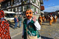 Brauchtum schwäbisch alemannische Fastnacht