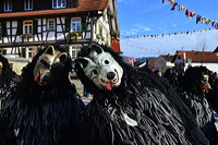 Brauchtum schwäbisch alemannische Fastnacht