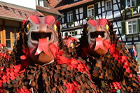 Brauchtum schwäbisch alemannische Fastnacht